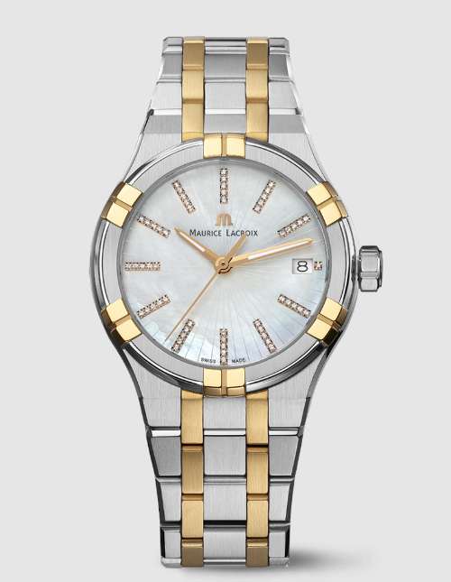 Maurice Lacroix AIKON QUARTZ DATE 35MM AI1106-PVP02-170-1 Replica Watch Maurice Lacroix AIKON QUARTZ DATE 35MM AI1106-PVP02-170-1 Replica Watch